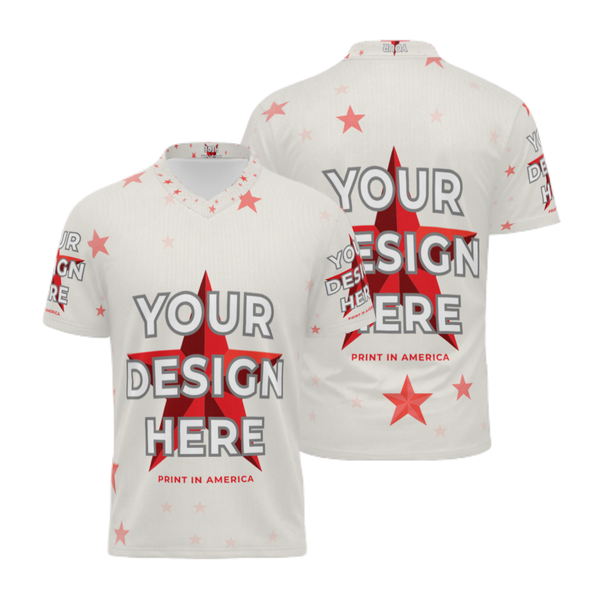 Custom Men's All-Over Print Jersey – Mesh