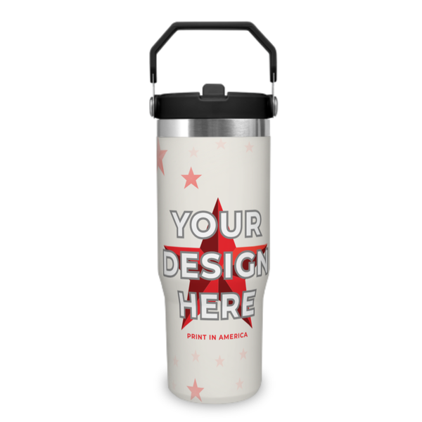 Personalized 30 oz Car Mug with Handle