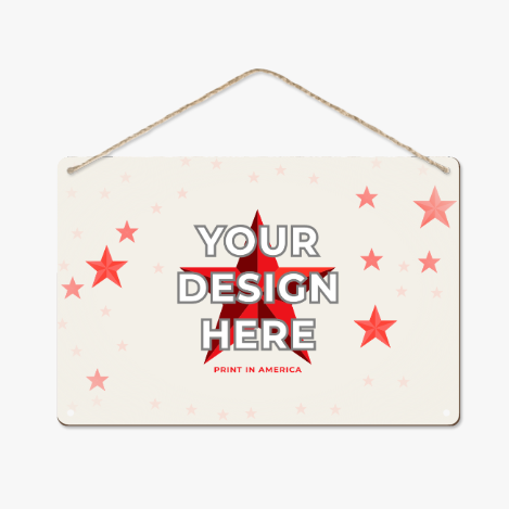 Custom Wood Sign – 8×12 in