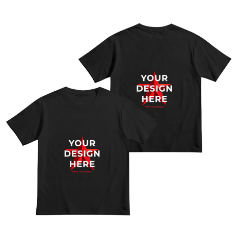 Custom Kids' T-Shirt – Front & Back Print