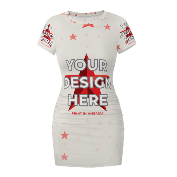 Custom All-Over Print Bodycon Dress