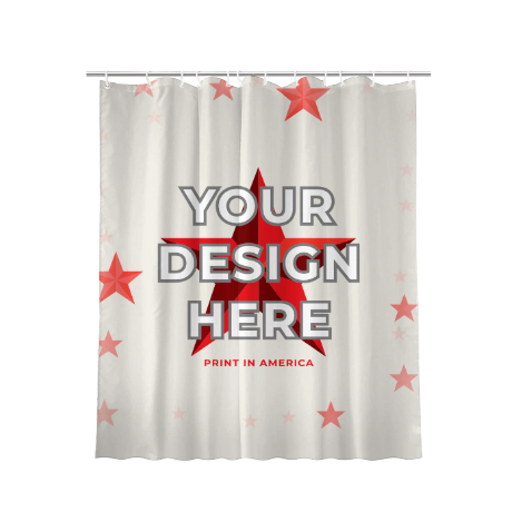 Custom Shower Curtain – 60×72 in, Waterproof