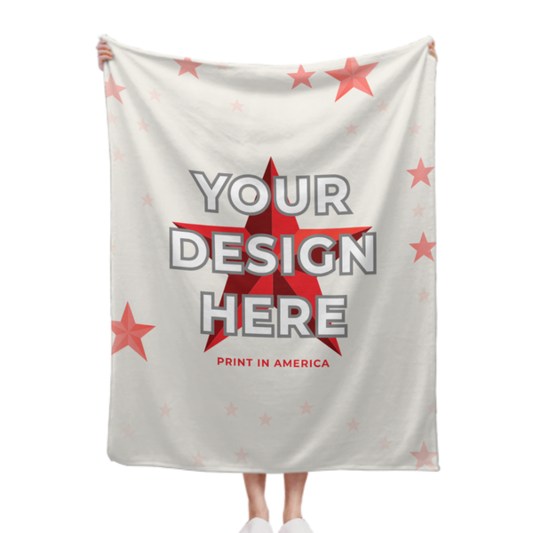 Personalized Fleece Blanket – 40×50 in