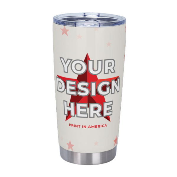 Personalized 20 oz Tumbler with Push Lid
