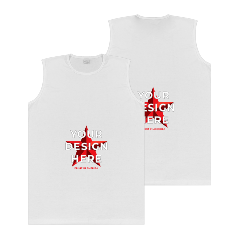 Custom Men's Tank Top – Front & Back Print